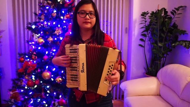 Jingle Bells (accordion cover) смотреть онлайн