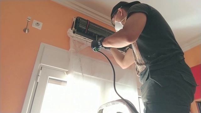Air Conditioner Cleaning Indoor Unit Filters Coil and Cross Flow Fan - DIY смотреть онлайн