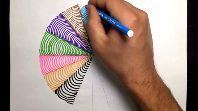 Kolay Renkli Desen Çizimi sende çiz. Easy Colored Pattern Drawing..(kolay çizim) смотреть онлайн
