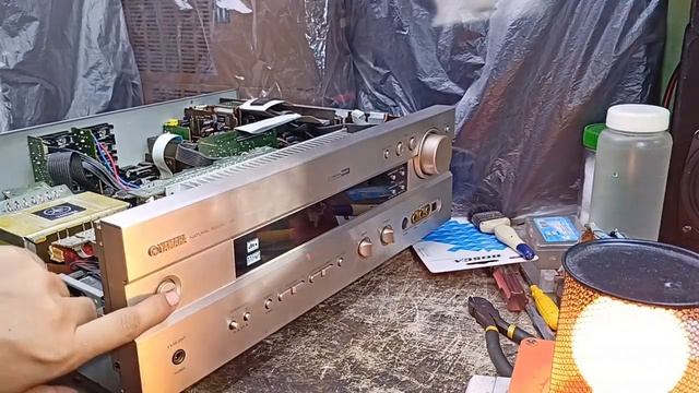 YAMAHA RX-V730 || REVIEW AND REPAIR ATTEMP, NO POWER смотреть онлайн