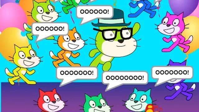 Cat Party using Scratch 2 смотреть онлайн