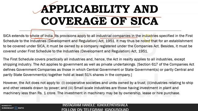 MCO-04 || SICK INDUSTRIAL COMPANIES ACT (SICA), 1985 || UNIT-6 || IGNOU || M.COM @IGNOU epathshala смотреть онлайн