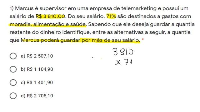 AULA 3 - PORCENTAGEM - EDUCAÇÃO FINANCEIRA смотреть онлайн