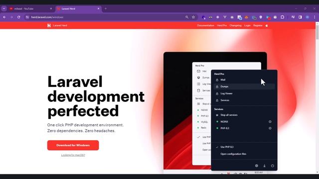 Laravel Herd On Windows - Step-by-Step Tutorial смотреть онлайн