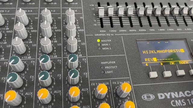 Hướng Dẫn Setup Mixer Dynacord CMS 1000 LH 0937381978 смотреть онлайн