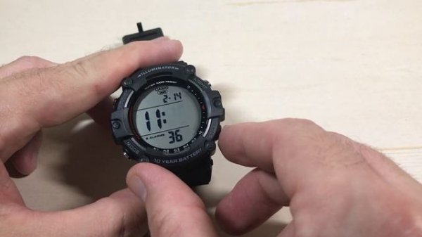 Casio Illuminator | Setting the Time and Date