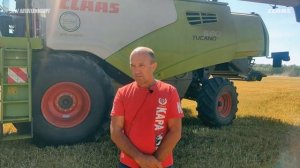 Зерноуборочный комбайн CLAAS TUCANO 580_отзыв о работе