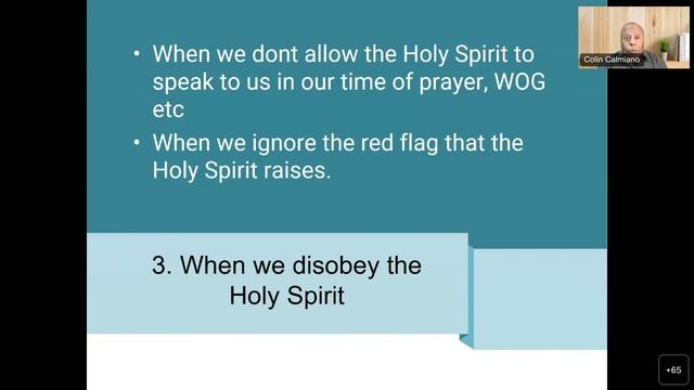 DO NOT GRIEVE THE HOLY SPIRIT - COLIN смотреть онлайн