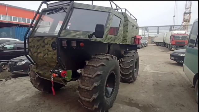 Вездеход «Ветер» на новых шинах смотреть онлайн