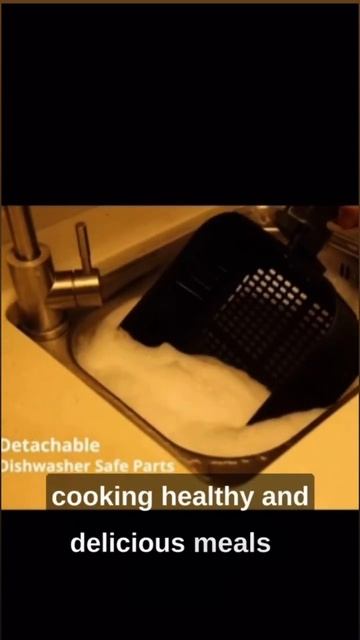 Oil-less Cooking Made Easy with the 1400W Touch Screen Air Fryer Oven 3.2QT! #shorts смотреть онлайн