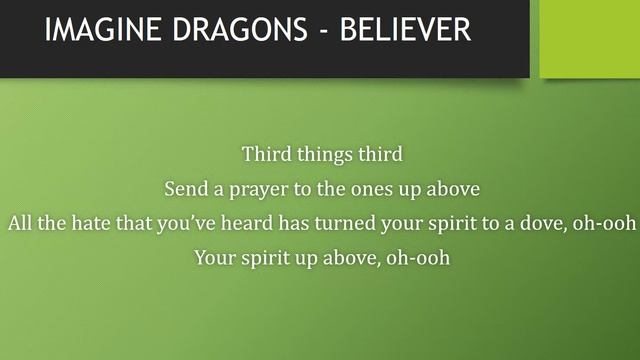 IMAGINE DRAGONS Believer 10x FINAL смотреть онлайн