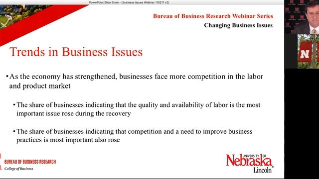 Nebraska BBR Webinar: Changing Business Issues Over the Economic Recovery смотреть онлайн