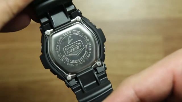 Casio G-shock G-7700-1 *UNBOXING смотреть онлайн