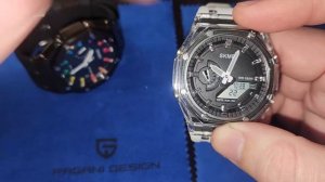 how to set the time on the skmei 2100 (hour & minutes)