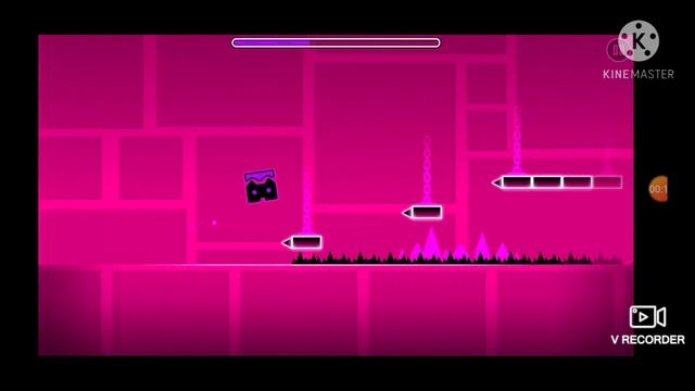 Geometry dash | мой первый уровень | смотреть онлайн