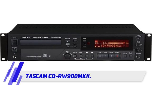 The Best Cd Players - Tascam CD-RW900MKII Review смотреть онлайн
