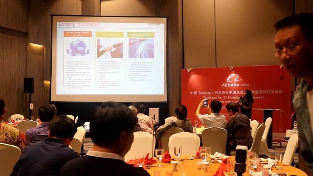 CEKINDO AT ALIBABA TRADEXPO EVENT IN JAKARTA смотреть онлайн