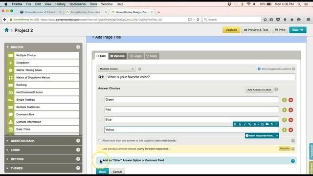 Survey Monkey Tutorial
