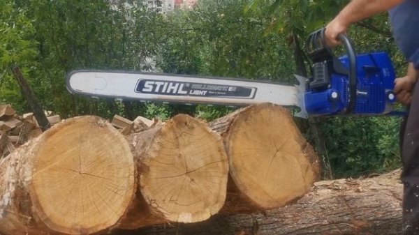Holzfforma G466, 76.5cc/6HP and the "3 logs at once" work....