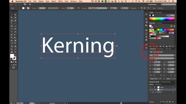 Illustrator | Kerning