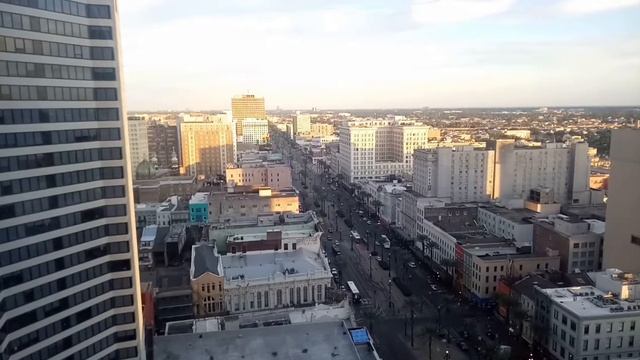 Traveling Around | Top view Canal Street Sheraton Hotel Nola #travelingaround #travel #walkingaroun смотреть онлайн
