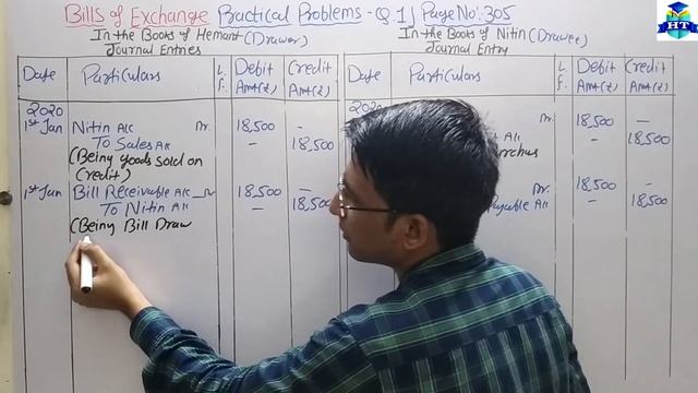 Bills of Exchange | Practical Problems Q.1 | Class 12th | New Syllabus смотреть онлайн
