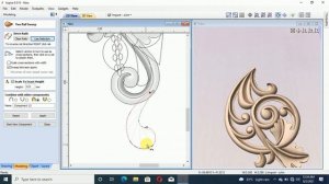how to make 3d corner in aspire 9 5 by #mohiz_cnc