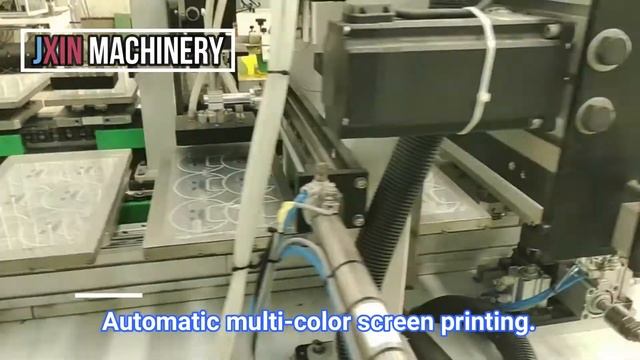 Multi Color Automatic Screen Printing Machinefor Membrance Switch,Membrance Keypad,insole,T-shirt смотреть онлайн