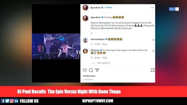 DJ Paul Gets Clowned For Protecting Juicy J From Bizzy Bone During Epic Verzuz 'This Is Comedy' смотреть онлайн