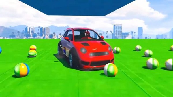 Мультики про цветные машинки и Вертолет для Супергероев и Веселые Песенки Для Малышей