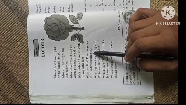COLOUR||Class 4 Lesson 10||Translate into Assamese||New English Reader 4||Colour||Part-1||AJBidyala смотреть онлайн