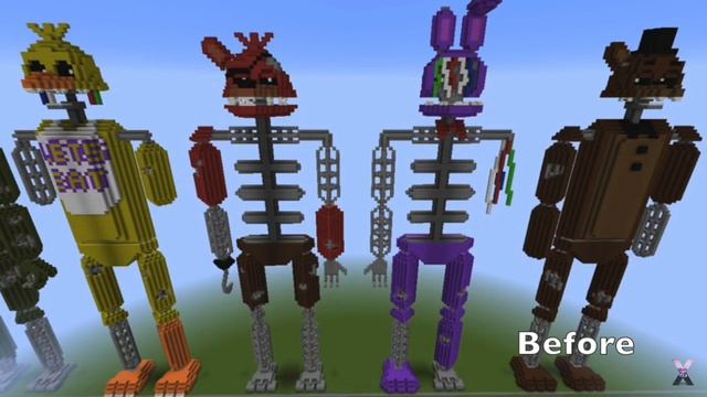Minecraft FNAF Statue | Minecraft 1.12 Update (Fan Games) смотреть онлайн