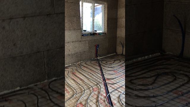 Теплый водяной пол частного дома из VELOX Тельмана Колпино