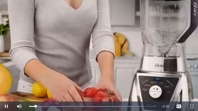 Oster BLSTTS-CB2-000 Pro Blender with Texture Select Settings смотреть онлайн