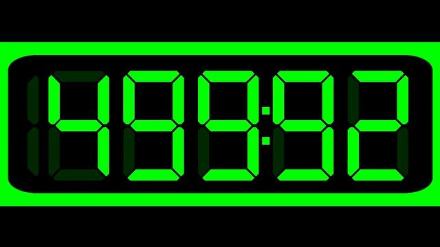 1000 Seconds (16:40 Minutes) Countdown (Digital Stopwatch Version , Remix BBC Countdown , 50FPS) смотреть онлайн