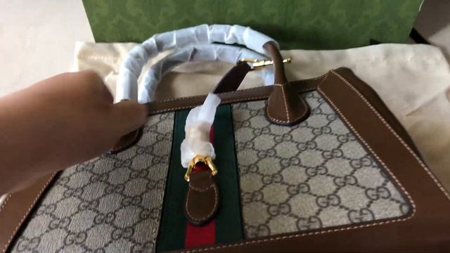Original Gucci Jackie 1961 Medium Tote Bag HD Unboxing