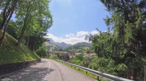 Живописная поездка из  средневекового города Грюйер в город Берн, Швейцария! *** 4k 60fps UHD ***