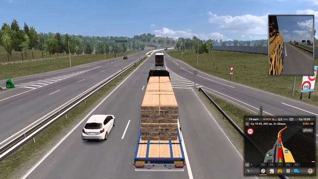 Катаем в Euro truck simulator2 смотреть онлайн