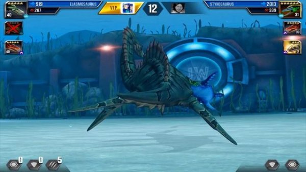 ELASMOSAURUS MAX LVL 40! - Jurassic World The Game - *NEW AQUATIC CREATURE* HD