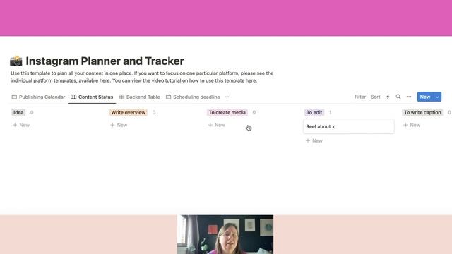 How to use Notion to plan Instagram content (Template tour) смотреть онлайн