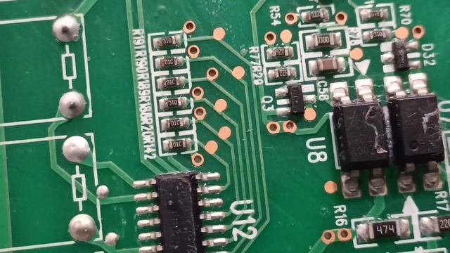 Gree Mini Split AC Outdoor Circuit Overview (GRJW872-A5 V1)