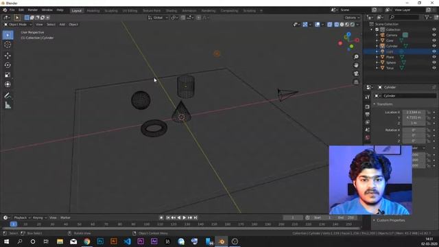 Rendering Image Of 3D Scene | Blender Tutorial #9 #blender #blendertutorial