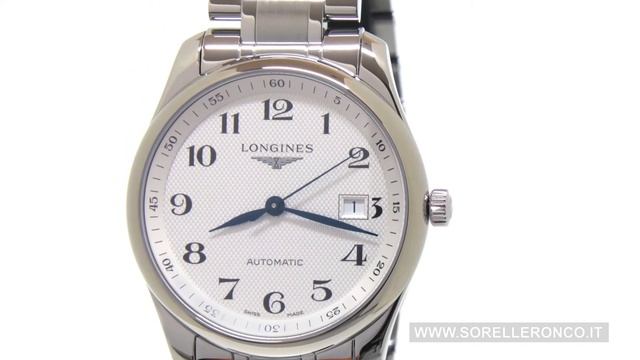 Longines Master Collection 40mm Silver L27934786 смотреть онлайн