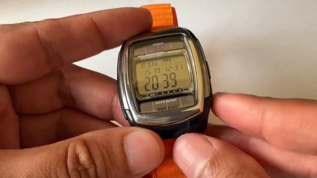 Tutorial Casio DB-E30 Data Bank Tough Solar