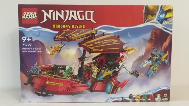 ОБЗОР ЛЕГО НИНДЗЯГО 71797 Дар Судьбы Гонка Со Временем LEGO NINJAGO Destiny's Bounty смотреть онлайн