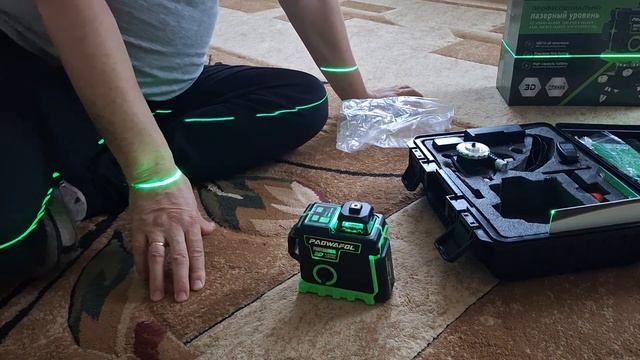 PAOWAFOL Лазерный уровень не большой обзор. смотреть онлайн