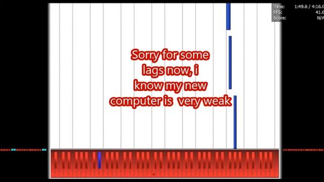 [Black MIDI] Bad Apple Reblack 611K Notes смотреть онлайн