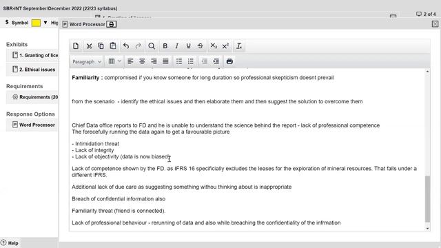 ACCA Strategic Business Reporting | SBR | March / June 2023 Past Paper смотреть онлайн