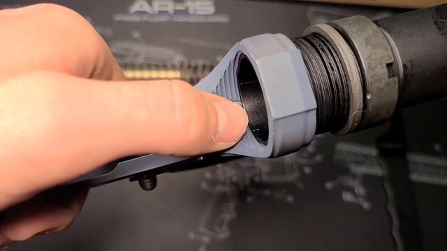 How to Install AR15 Buffer Tube Assembly - Aero Precision Lower Receiver смотреть онлайн
