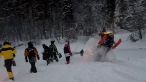 Снегоходы BRP BRUTAL и Стелс на трамплинах 😂